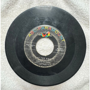 1957 ABC Records 45 RPM Danny & The Juniors “At The Hop”